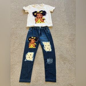 Kids 5T Matching Set NWOT
